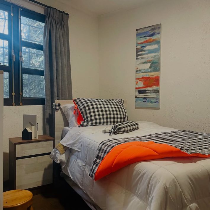 Piecera Acolchada – Naranjo